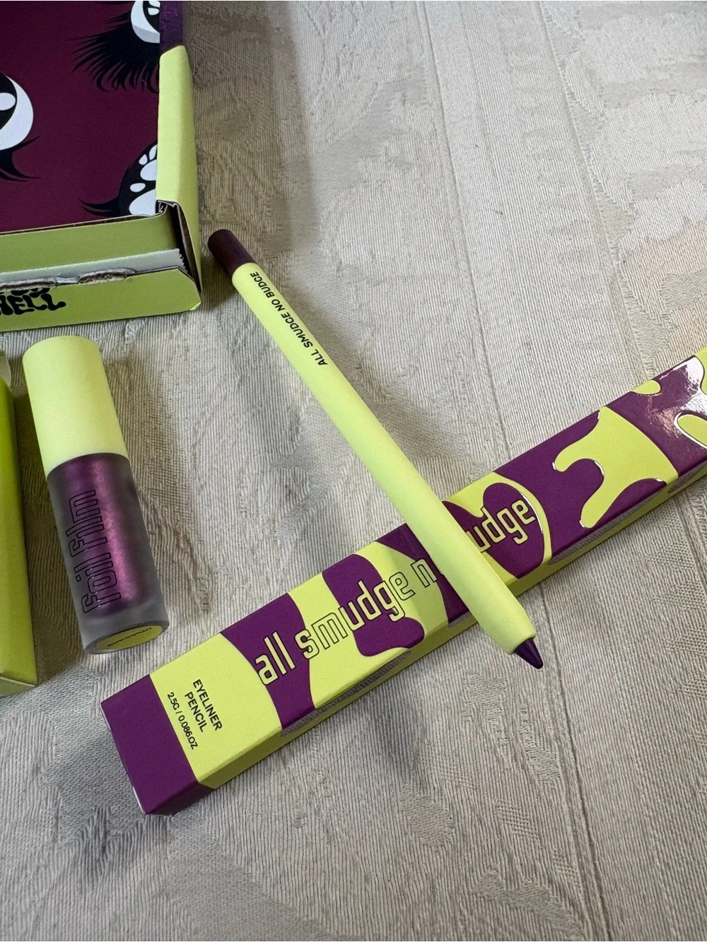 Made by Mitchell Purple Eyeliner Set Kit I See What Your Saying BNIB